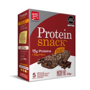 YOUR GOAL - PROTEIN SNACK 42g - Chocolate & crisps x 5 und.