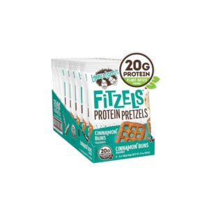 LENNY LARRY'S - FITZELS PROTEIN PRETZELS 85g - Cinnamon buns x 8 und