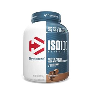 DYMATIZE - ISO 100 5 LB - Gourmet Chocolate